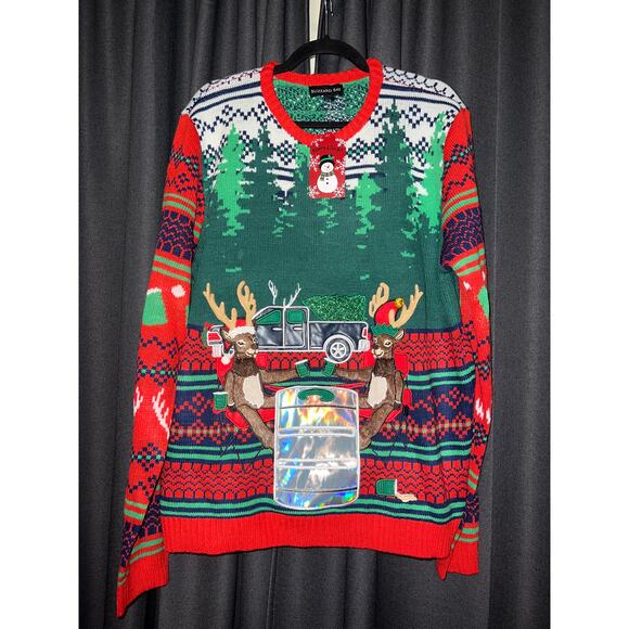 Ugly Christmas Sweater Xmas Size XL NWT - Picture 1 of 3